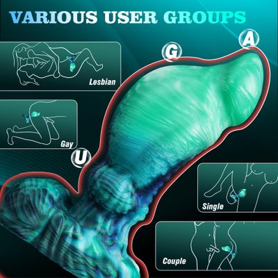 Mystic Fantasy Monster Bird Anal Prostate Dildo