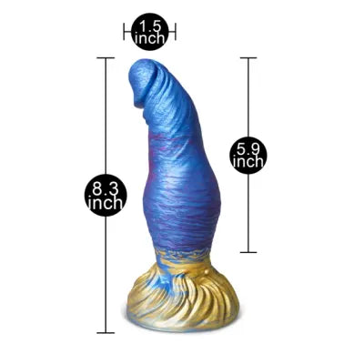 Aqua Alien Dildo with Suction Cup