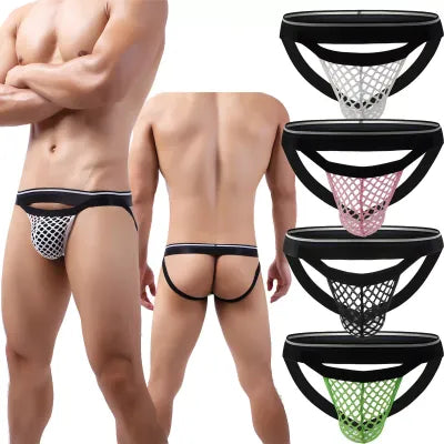 Men’s Mesh Jockstrap – Breathable, Supportive & Chastity-Friendly
