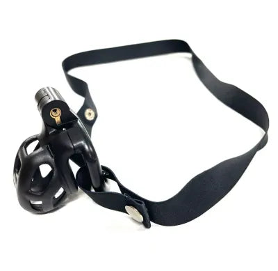 Male Chastity Cage Adjustable Support Strap