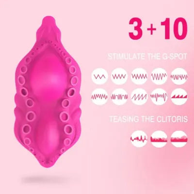 Sea Dream Silicone Rechargeable Panty Vibrator with App and Remote Control
