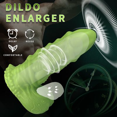 Monster Girth Hollow Enhancer Fantasy Penis Sleeve