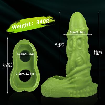 Monster Girth Hollow Enhancer Fantasy Penis Sleeve