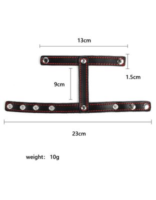 Strict Leather Snap-On Cock and Ball Harness