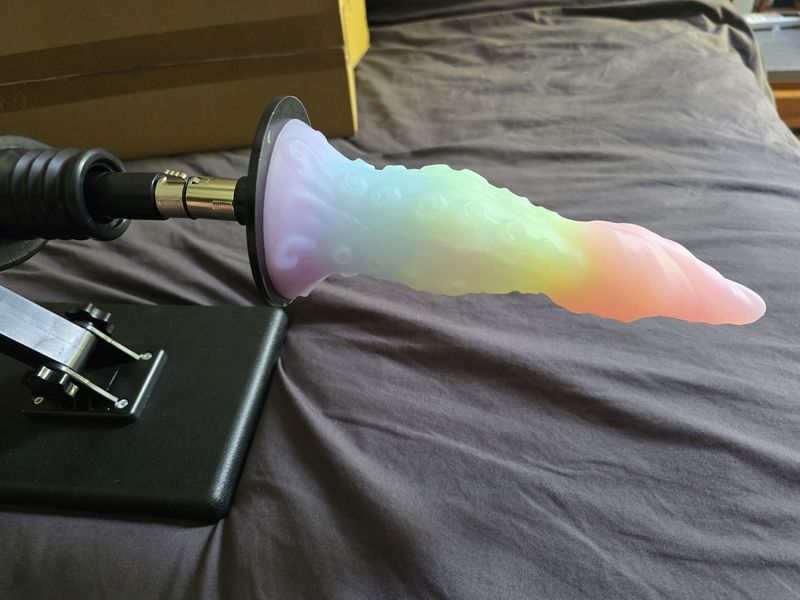 Black Suction Cup Adapter Sex Machine Accessory