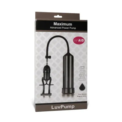 LuvPump Finger Grip Pump with Quick Release Valve