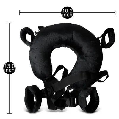 Sex Neck Pillow - Fetish Open Legs And Cuffs Bondage