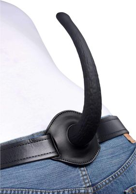 Wag & Obey Puppy Tail with Belt Loop Base - BDSM Fetish Gear