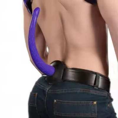 Wag & Obey Puppy Tail with Belt Loop Base - BDSM Fetish Gear