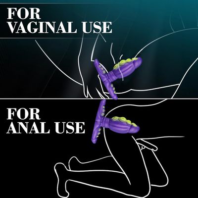 Radioactive Monster Tentacle Fantasy Anal Dildo