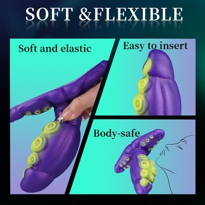 Radioactive Monster Tentacle Fantasy Anal Dildo