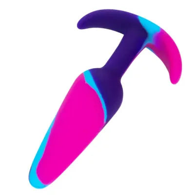 Pure Bliss Colourful Silicone Butt Plug Set