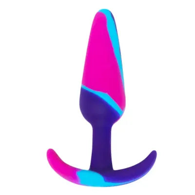 Pure Bliss Colourful Silicone Butt Plug Set