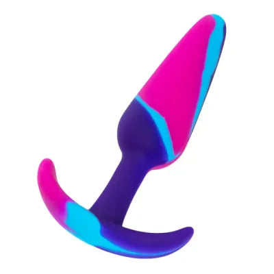 Pure Bliss Colourful Silicone Butt Plug Set