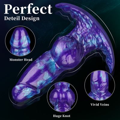 Greedy Hole Realistic Inflatable Anal Dildo