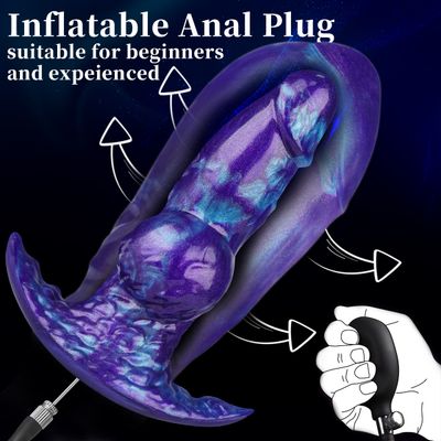 Greedy Hole Realistic Inflatable Anal Dildo