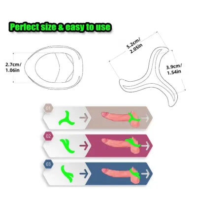 Cyclone Power Glow-in-the-Dark Cock Ring