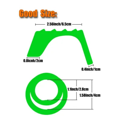 Glow-in-the-Dark Silicone Dragon Penis Delay Sleeve