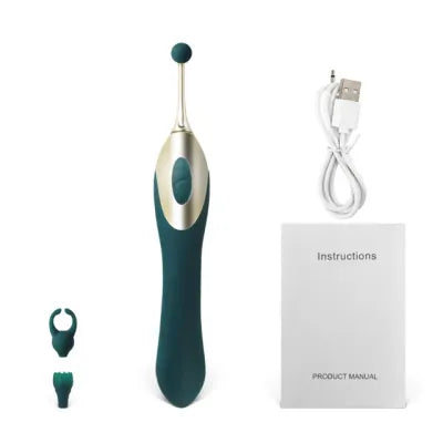 Hummingbird High Frequency 3 Silicone Heads Vibrator