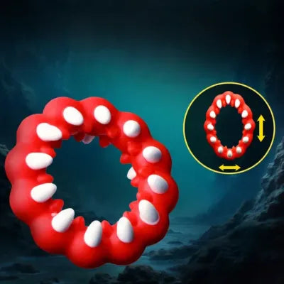 Fangs Silicone Fantasy Cock Ring