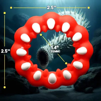 Fangs Silicone Fantasy Cock Ring