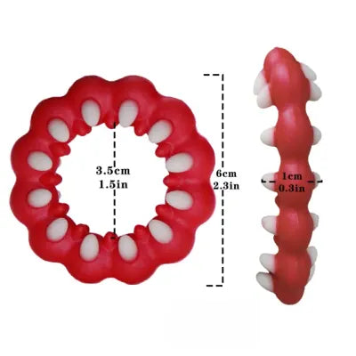 Fangs Silicone Fantasy Cock Ring