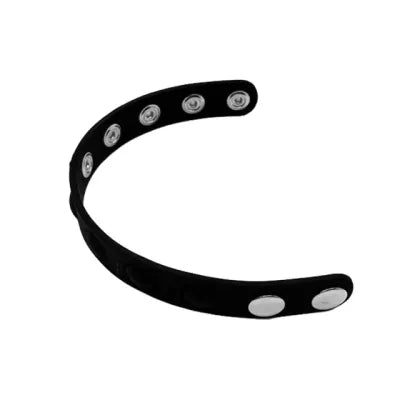 Rock Solid Silicone 5-Snap Cock Ring