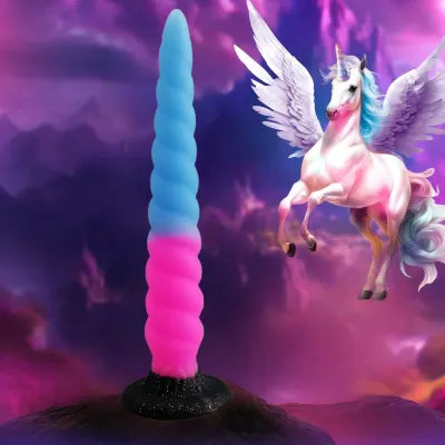 Unicorn Horn Silicone Fantasy Anal Dildo