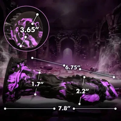 Grim Reaper Fantasy Dildo with Suction Cup