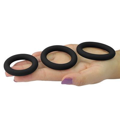 Lovetoy Power Plus Soft Silicone Pro Ring Set