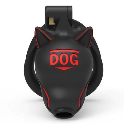 Drone Dog Head Chastity Cage