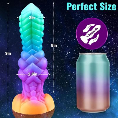Glowing Fantasy Dragon Scales Dildo