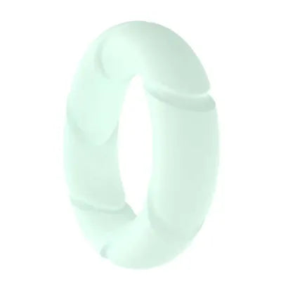 Glow-in-the-Dark Silicone Spiral Cock Ring