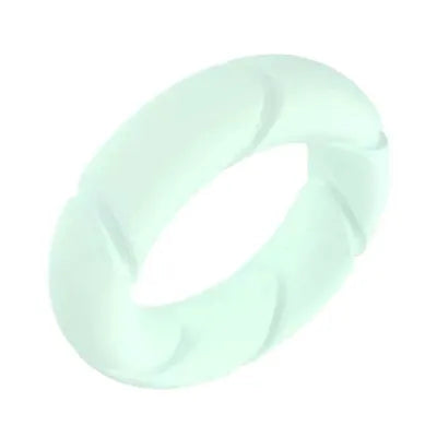 Glow-in-the-Dark Silicone Spiral Cock Ring