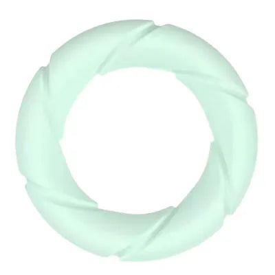Glow-in-the-Dark Silicone Spiral Cock Ring
