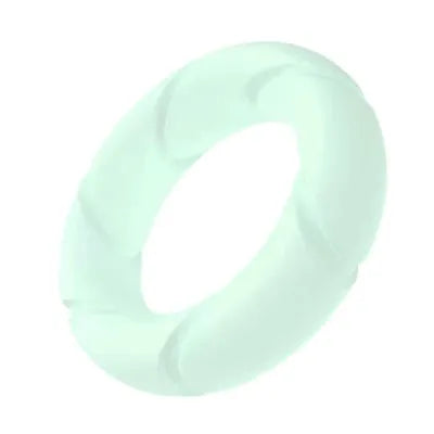 Glow-in-the-Dark Silicone Spiral Cock Ring