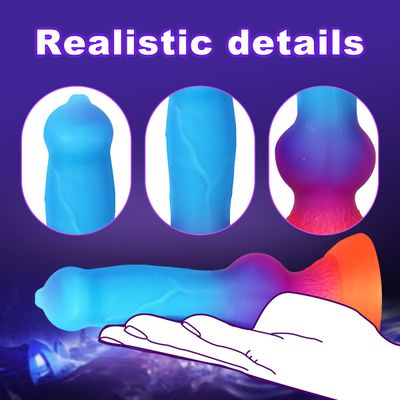 Luminous Fantasy Animalistic Dildo With Suction Cup