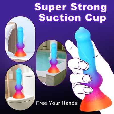 Luminous Fantasy Animalistic Dildo With Suction Cup