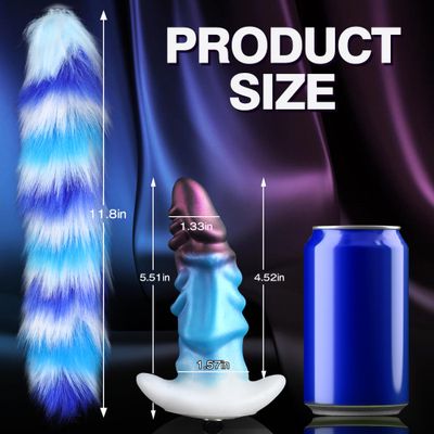 Foxy Fantasy Tail Teaser Butt Plug
