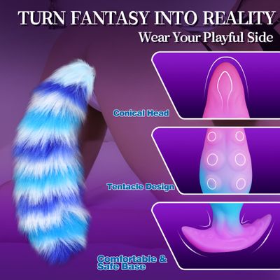 Cosmic Tentacle Tail Teaser Plug