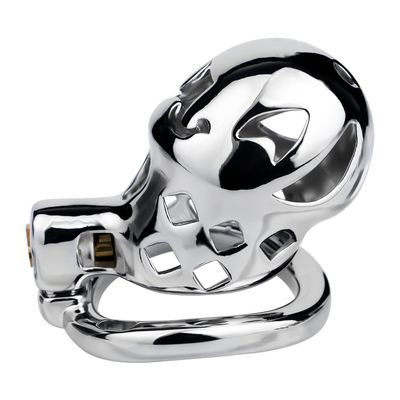 Aluminum Alloy Enhance Control Clown Chastity Cage