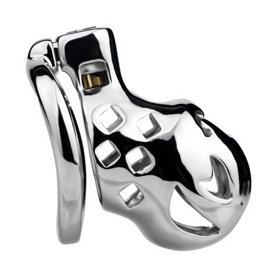 Aluminum Alloy Enhance Control Clown Chastity Cage