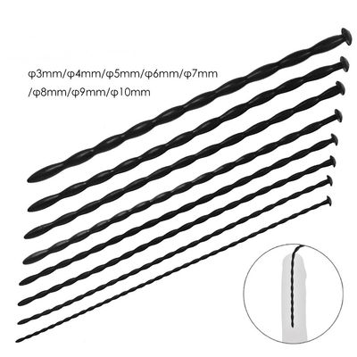 Silicone Beaded Urethral Plug Penis Sound
