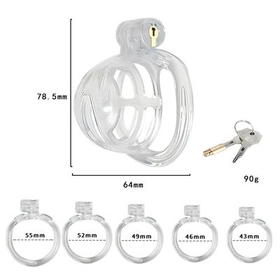 Ice Ghost Lightweight Chastity Cage