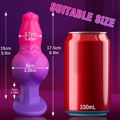 Fantasy Flamingo Knot Anal Dildo