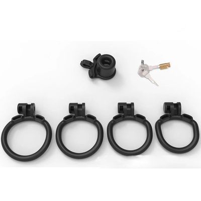 Nylon Inverted Male Chastity Sissy Cage