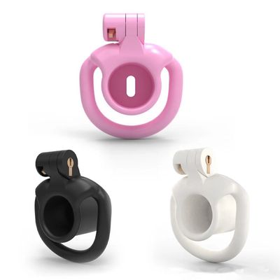 Nylon Inverted Male Chastity Sissy Cage