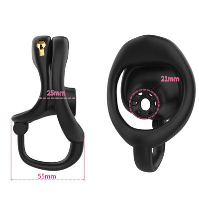 Next-Level Inverted Chastity Cage with Ball Support