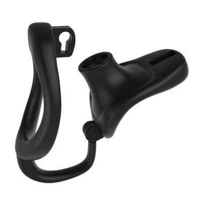 Next-Level Inverted Chastity Cage with Ball Support