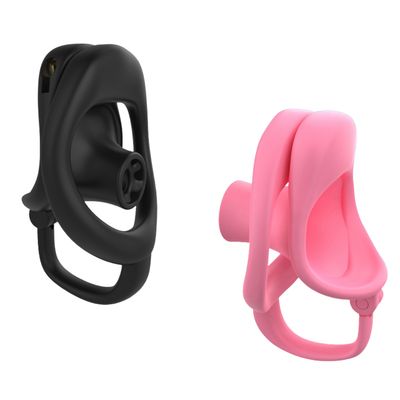 Next-Level Inverted Chastity Cage with Ball Support